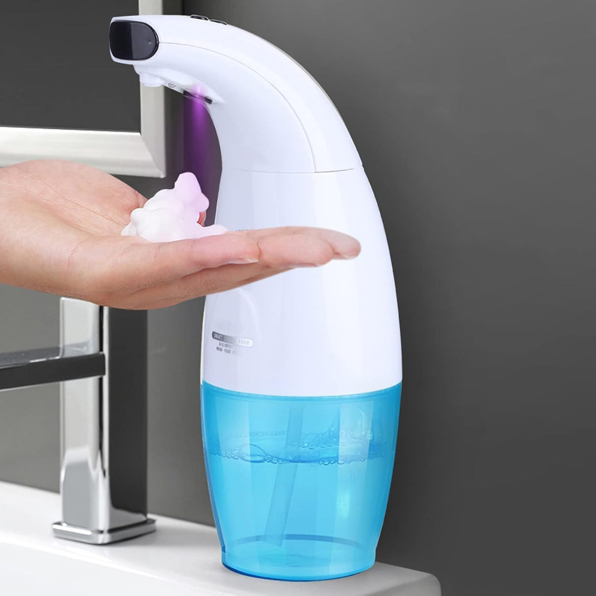 Distributeur Automatique de Savon 400 ml avec Capteur