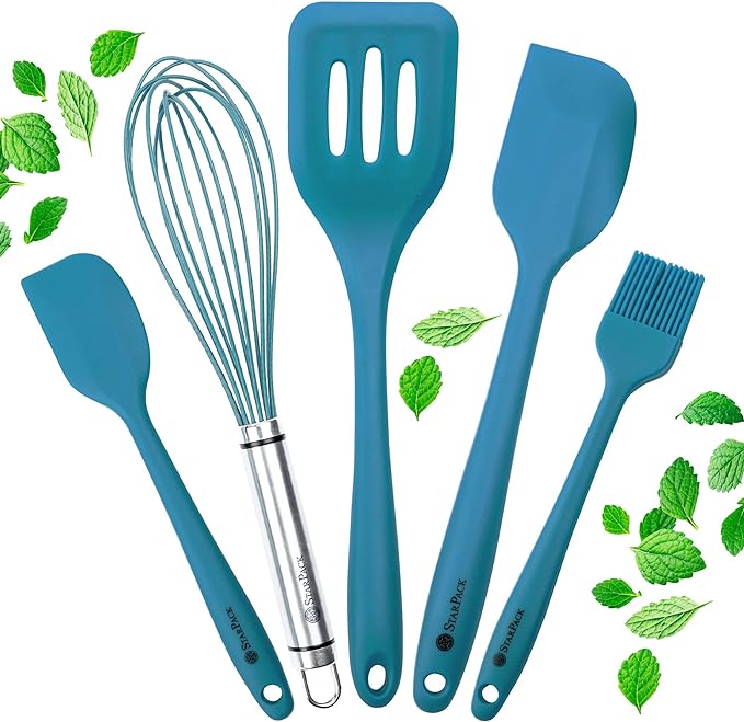 Ensemble StarPack de 5 ustensiles de cuisine en silicone