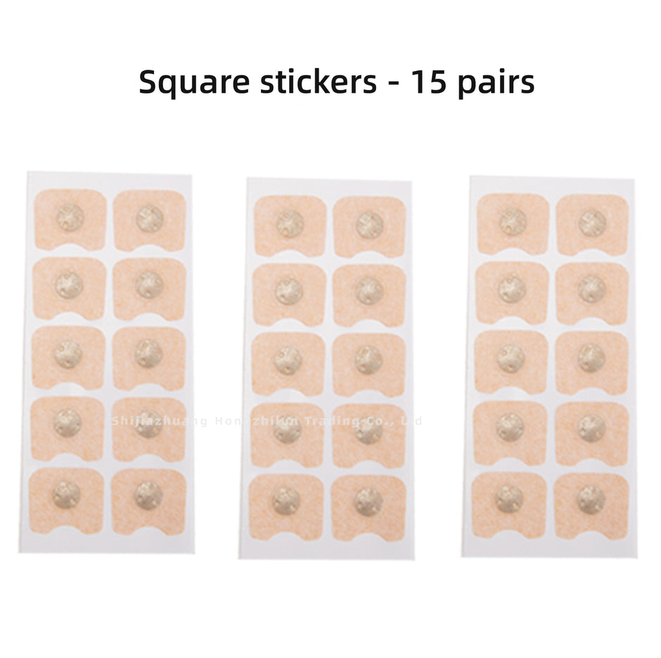 Kit de Bandes Nasales Magnétiques – 4 Pinces de Taille pour une Respiration Libre et Confortable