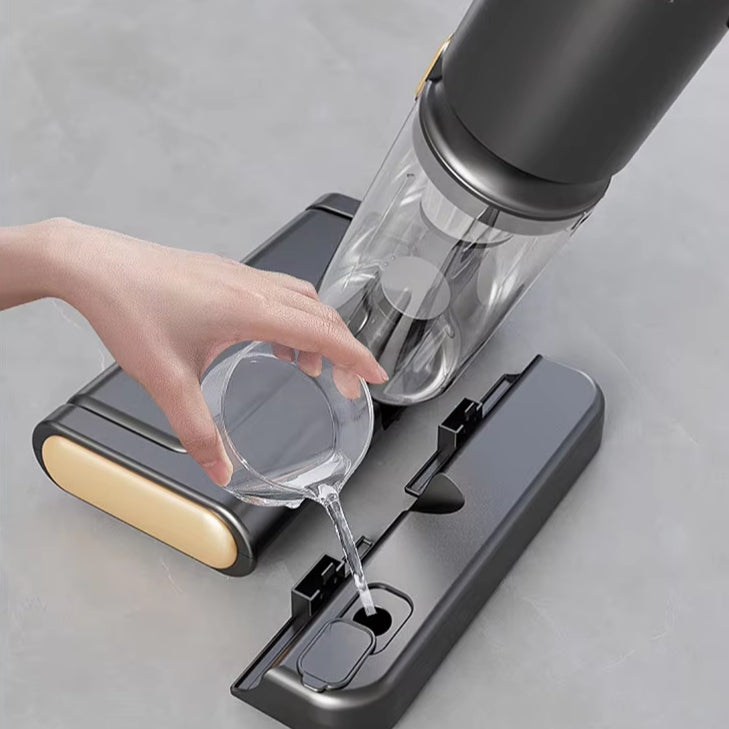 Balai Aspirateur Cyclonique 2 en 1 – Nettoyage Sec & Humide, Léger et Puissant