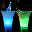 seau à glace, lumière LED haut-parleur Bluetooth-Rechargeable