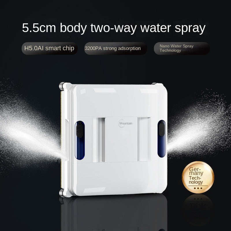 Robot Lave-Vitre Ultra-Mince 5 cm – App Smart & Double Tension