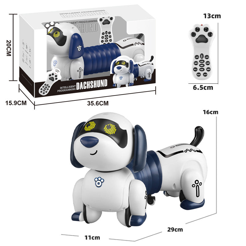 🐶✨ Robot Chien Intelligent Multifonction pour Enfants – Télécommande, Lumières & Musique
