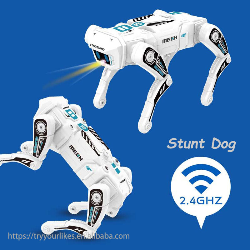 Chien Robot Intelligent– Jouet Éducatif Interactif avec Commande Voix & Mouvement Mécanique | Robot Dog 2026