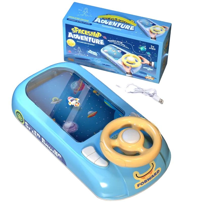 Jeu stimulateur de Course Automobile Interactif – Jouet Volant Éducatif pour Enfants | Apprentissage & Fun