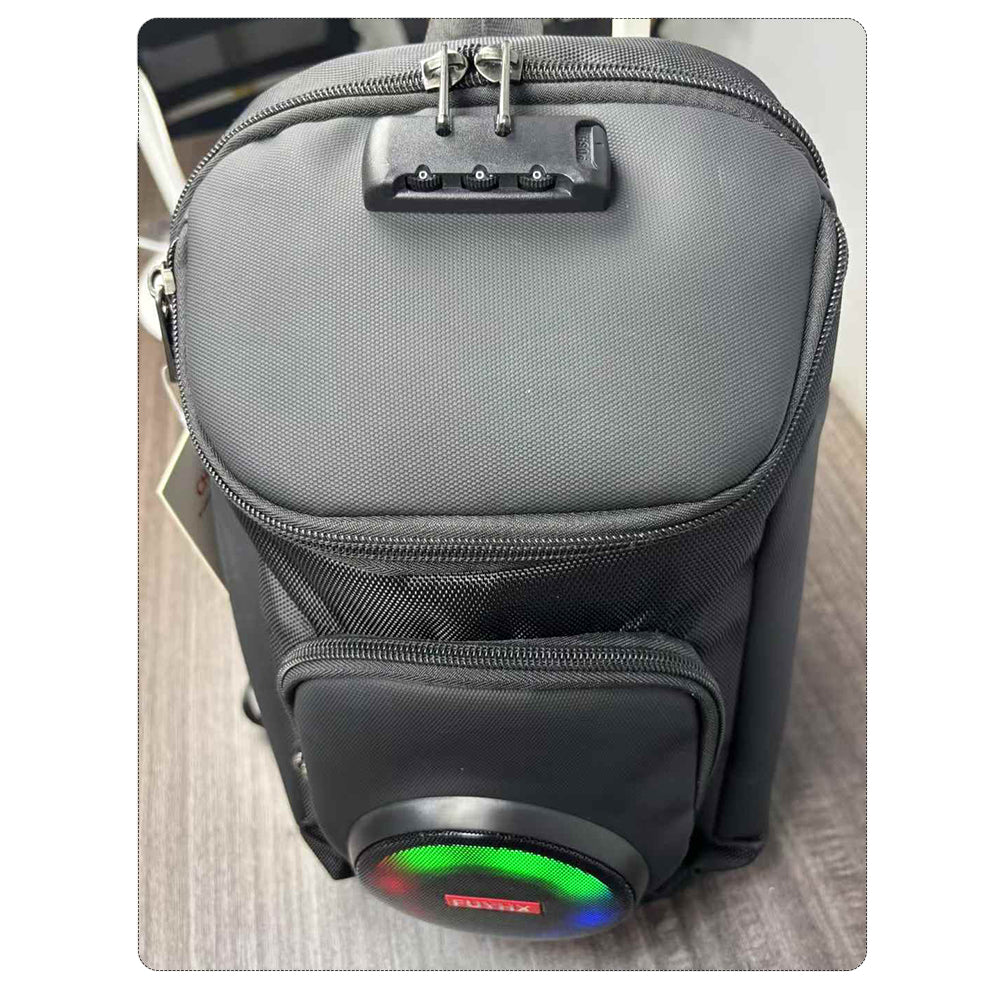 Sac Bandoulière Rechargeable avec Haut-Parleur Bluetooth 🔊 | Enceinte Portable USB TF FM 🎵 avec Mot de Passe Sécurisé 🔐