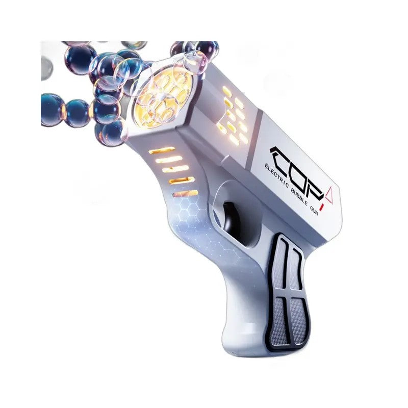 Machine à Bulles Électrique Automatique – Modèle Spacial + 2 Liquides Savon + Batterie Rechargeable