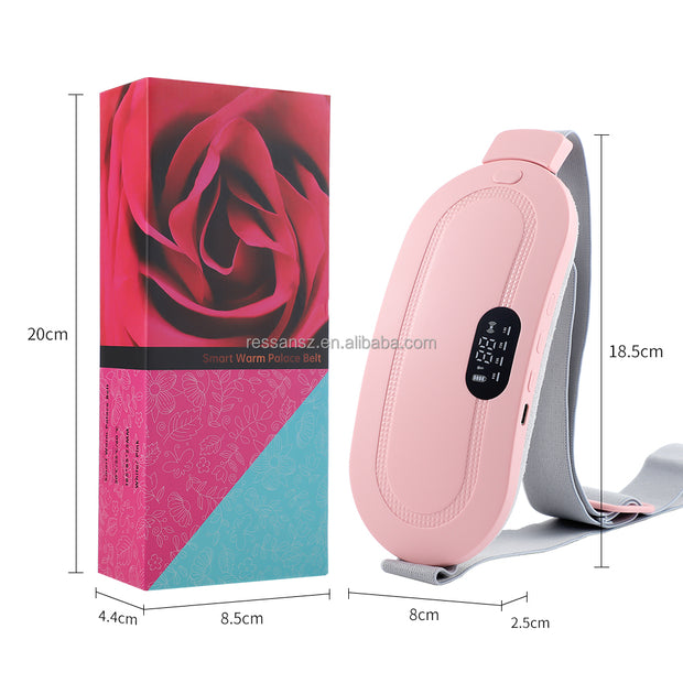 Coussin Chauffant Menstruel USB – Ceinture Chauffante pour Soulager les Douleurs et Crampes Menstruelles