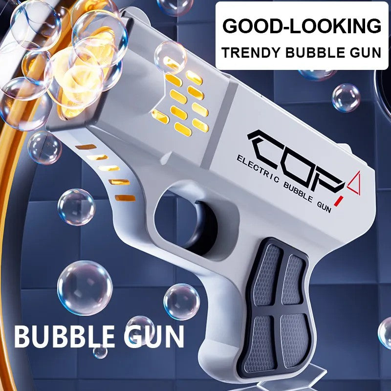 Machine à Bulles Électrique Automatique – Modèle Spacial + 2 Liquides Savon + Batterie Rechargeable