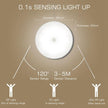 Lampe LED Rechargeable Sans Fil avec Détecteur de Mouvement vue de face 2
