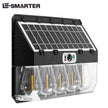 Applique Murale Solaire LED avec Détecteur de Mouvement vue de profil