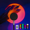 Lampe Projecteur Coucher de Soleil vue rapprochée