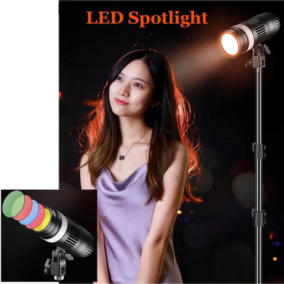 Lampe Studio GIFTMAX LED Spotlight 6500K 