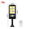 Lampe murale solaire LED IP65 vue de face 2