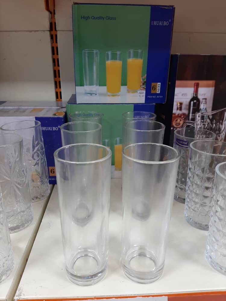 Lot de 6 Verres Hauts