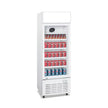 NASCO REFROIDISSEUR VERTICAL 1 PORTE EN VERRE – 204L – NAS-275-1DR – BLANC – ÉCONOMIQUE & MODERNE
