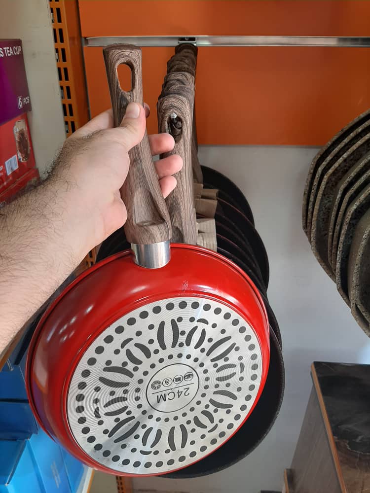 Poêle Antiadhésive en Granite 24 cm vue en arrière