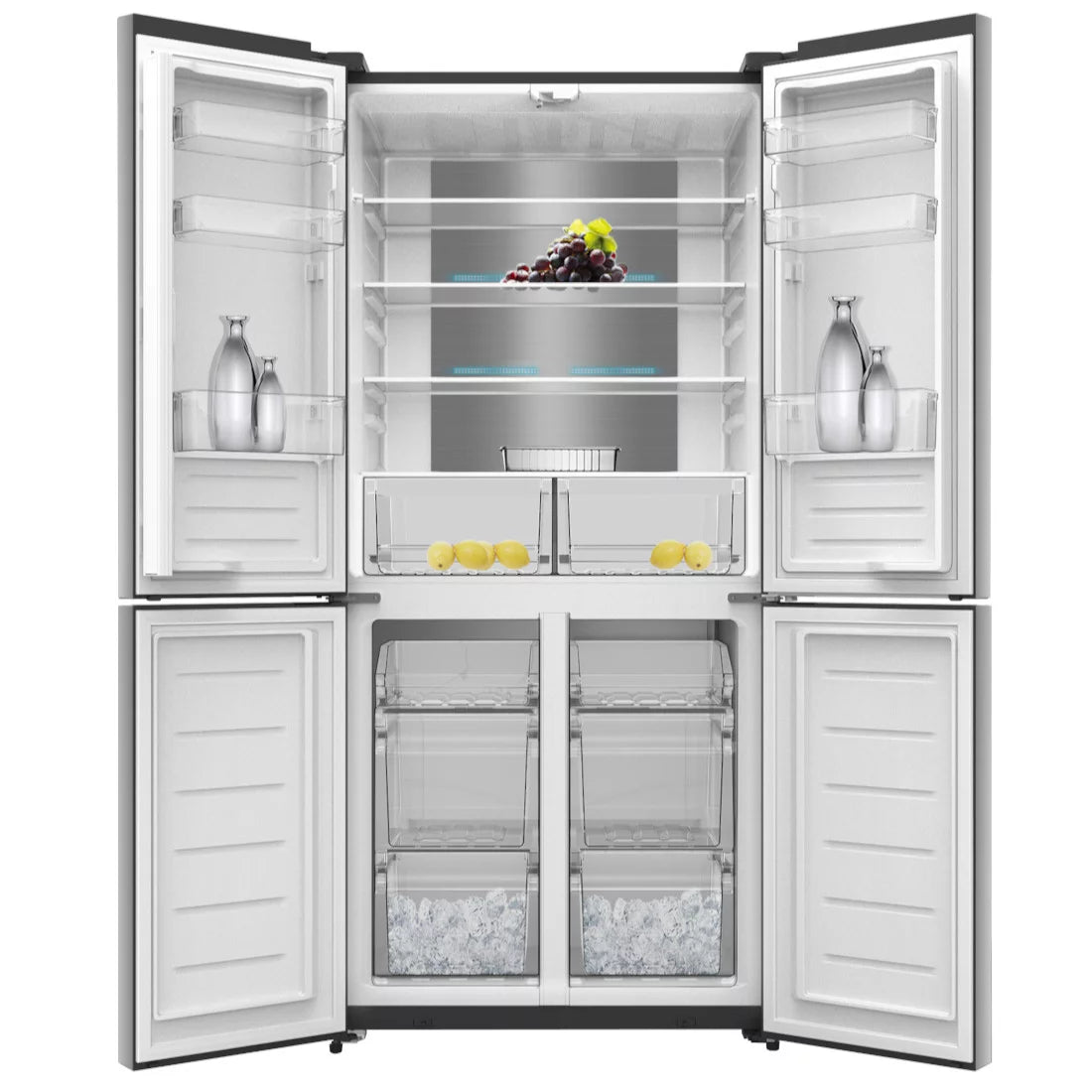 Intérieur réfrigérateur NASCO 4 Portes 522L No Frost 