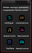 LED affichage flexible APP Bluetooth écran publicitaire couleur autocollant intelligente  écran souple affichage