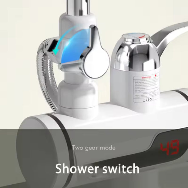 🛁 Chauffe-Eau Instantané  Multifunction– Robinet Électrique Et Douche