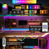 5 Metre de Bande LED Néon 360° Bluetooth – Décorative reactif avec son