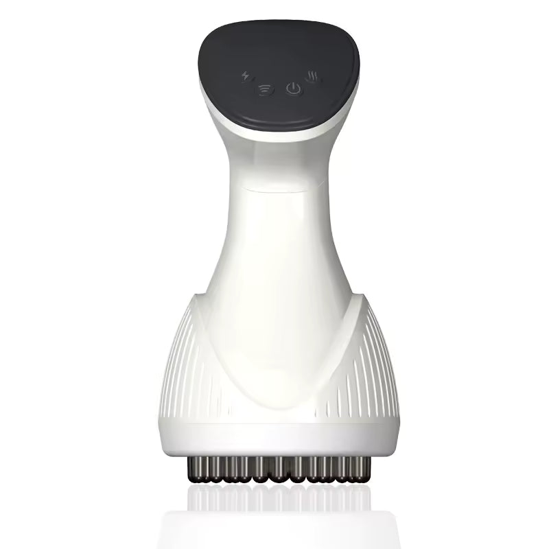 🧴 Brosse de Massage Électrique Corps & Visage en Alliage de Zinc – Technologie Lumière Rouge & Micro-Courant vibrant