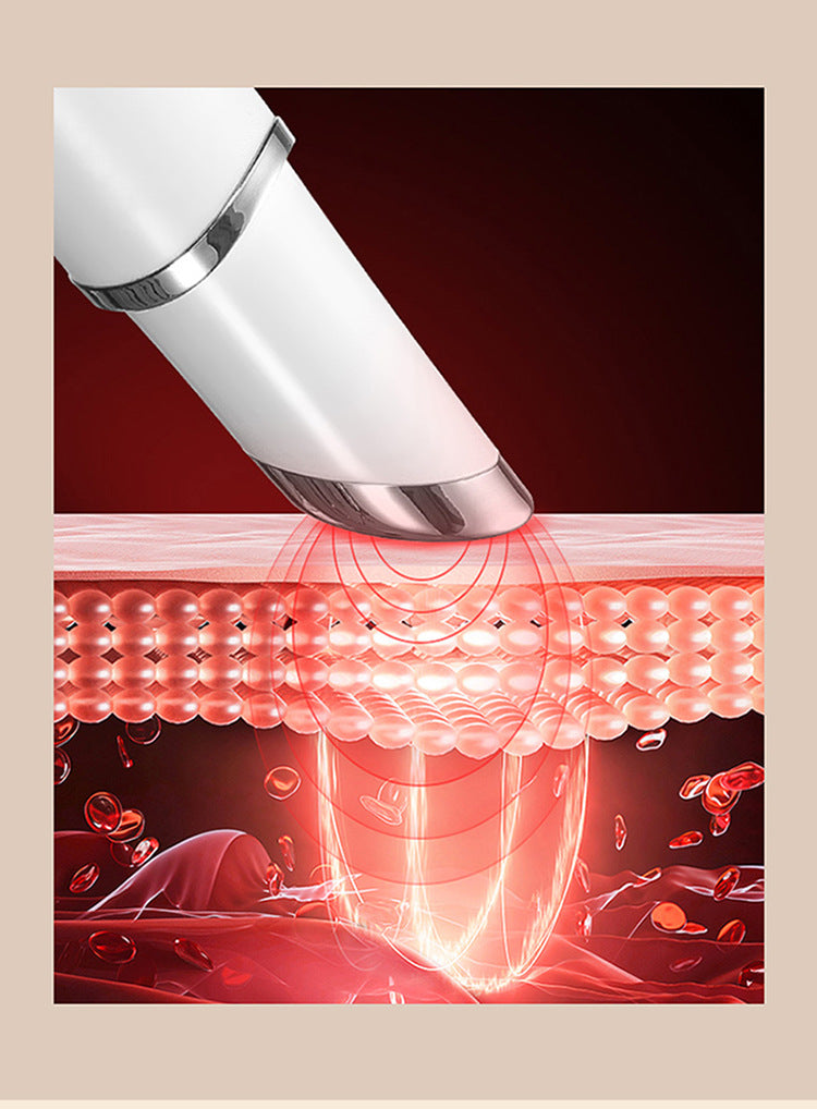 Stylo de Beauté Thermique pour Yeux – Anti-Cernes, Anti-Rides, Massage Vibrant, Soin Contour des Yeux