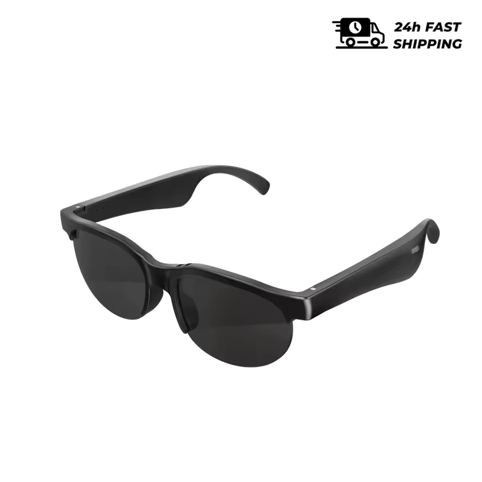Lunettes Bluetooth Intelligentes avec Écouteurs Intégrés, Musique & Appels Mains Libres – Version Bluetooth Imperméable