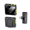 Microphone Cravate Sans Fil Lavalier 2.4G – Réduction de Bruit Intelligente, Plug & Play pour Téléphone et Live