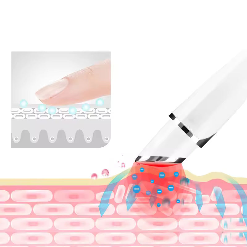 Stylo de Beauté Thermique pour Yeux – Anti-Cernes, Anti-Rides, Massage Vibrant, Soin Contour des Yeux