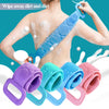 Brosse de Bain en Silicone Exfoliante avec Sangle Longue – Scrub Dos et Corps pour Douche