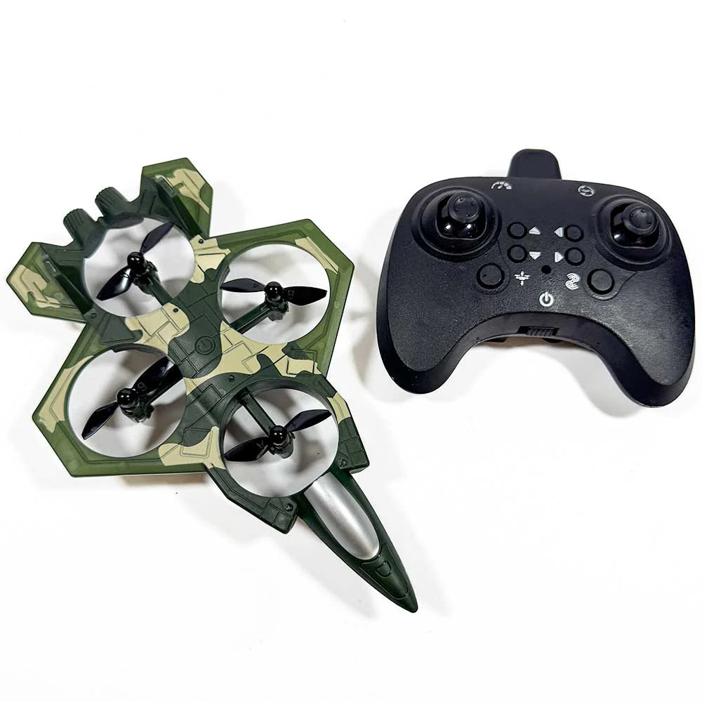Sky Overlord Cyclone Stunt Drone – Mini Drone Cascade 360°, LED Lumineuses, 2.4GHz RC, Ultra Résistant