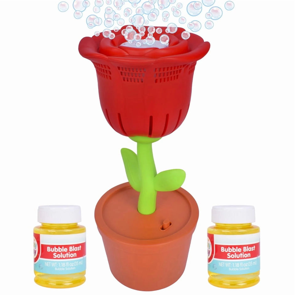 Souffleur de Bulles Rose pour Enfants vue de Face