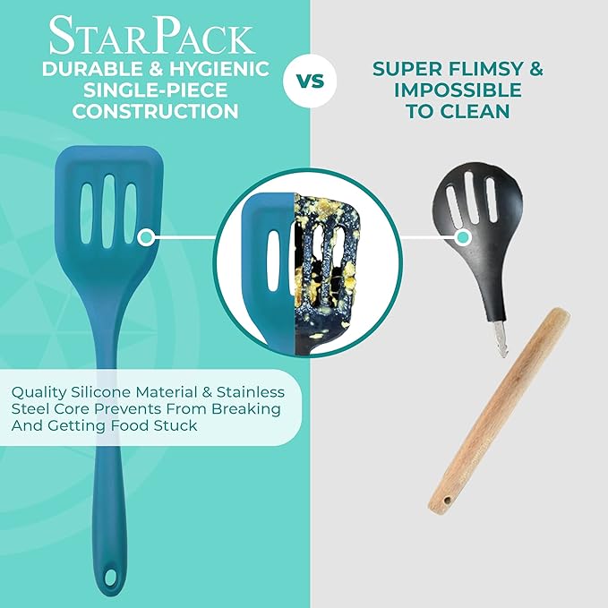Spatules en silicone du set StarPack
