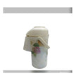 Thermos 3 Litre Inox Pompe fleures vue profil gauche