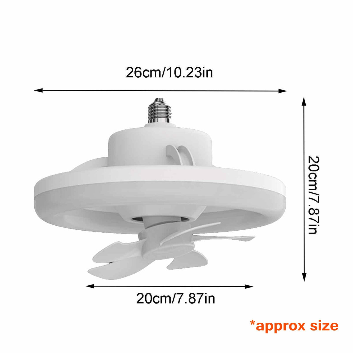 Ventilateur de plafond LED sur mesure