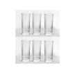 Lot de 6 Verres à Eau Transparents