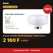 Ampoule LED 30W culot B22 baïonnette – lumière blanche 6500K | Akko Star - RAQO