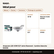 Ampoule LED 30W E27 série Diamond – lumière blanche 6500K | Akko Star - RAQO
