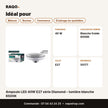 Ampoule LED 40W E27 série Diamond – lumière blanche 6500K | Akko Star - RAQO