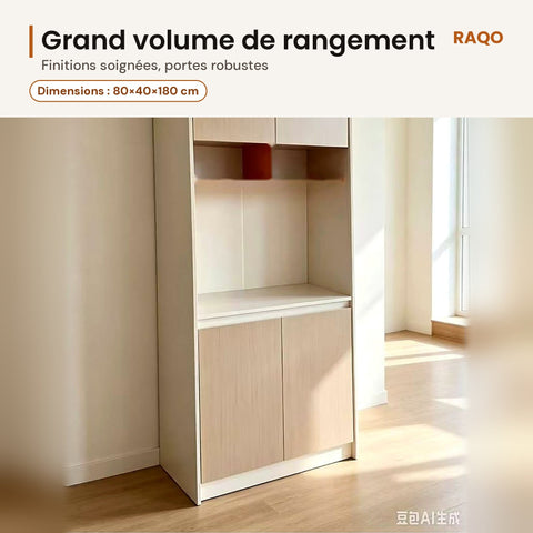 Armoire de rangement WJG-815 – 80×40×180 cm - RAQO