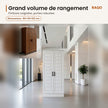 Armoire de rangement X-652 – 60×32×123 cm - RAQO