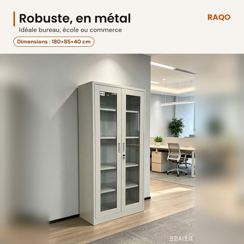 Armoire métallique vitrée WS-05A - RAQO