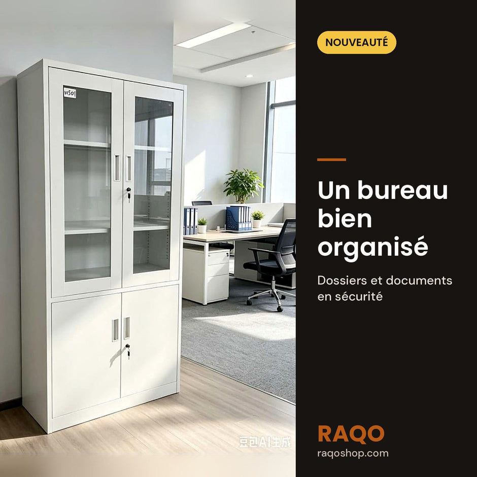Armoire métallique WS-01A – 180×85×40 cm - RAQO