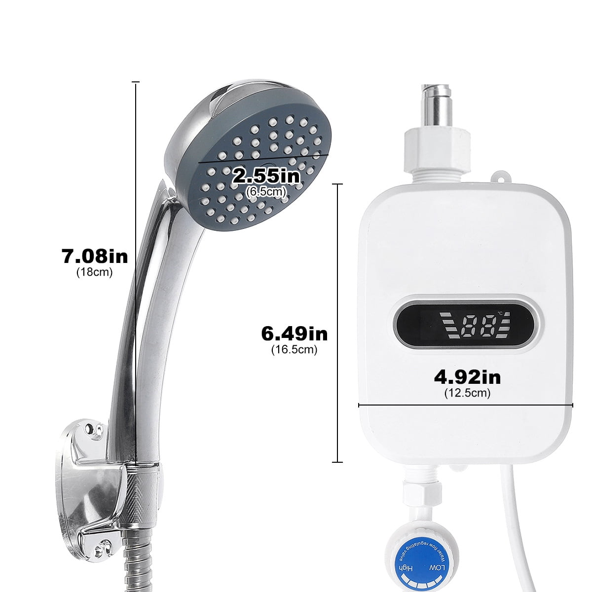 🔥 Chauffe-Eau Instantané Intelligent – Sécurité & Confort à Domicile