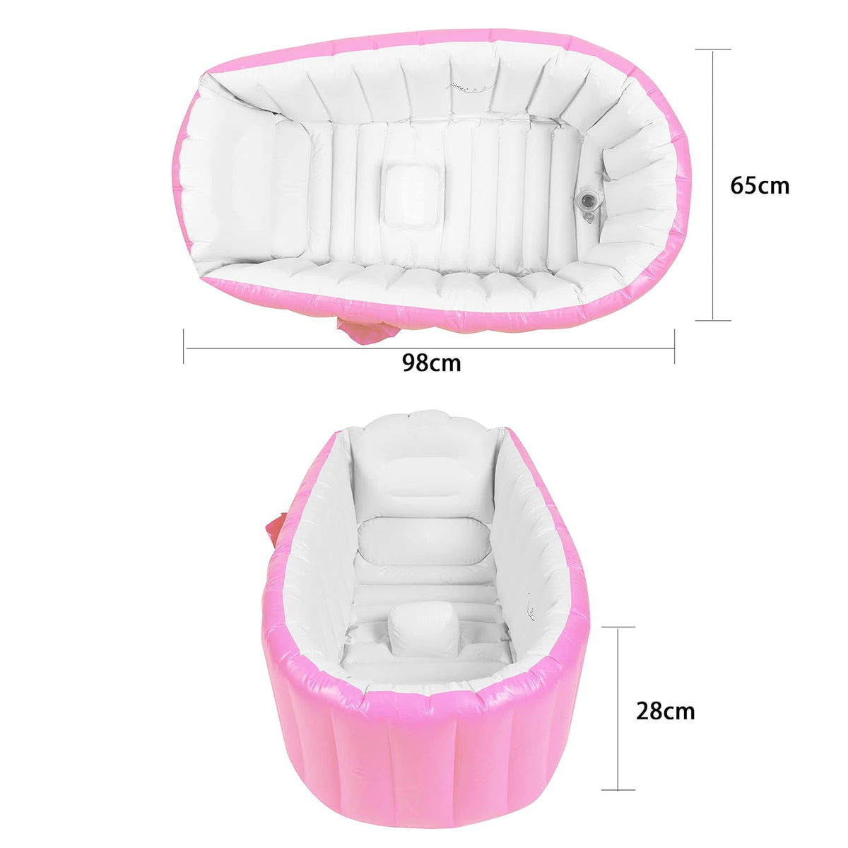 Baignoire Bébé Gonflable – Confortable et Pratique - RAQO