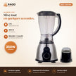 Blender Mixeur iLUX – 2 en 1 – 350 W – 1,5 L - RAQO