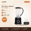 Blender Mixeur iLUX – 300 W – 1,5 L - RAQO