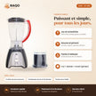 Blender Mixeur iLUX – 300 W – 1,5 L - RAQO (points forts)