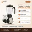 Blender Mixeur iLUX – 350 W – 1,5 L - RAQO (points forts)